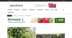 Desktop Screenshot of jagodnik.pl