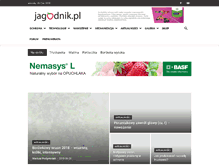 Tablet Screenshot of jagodnik.pl